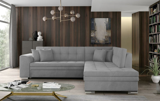 Corner Sleeper Sofa Pieretta 42 | size: Width: 260cm, Height: 80cm, Depth: 58cm | color: Paros | image: 1 | variant: 1016326