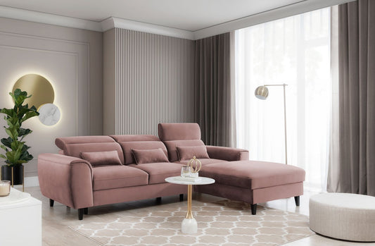 Corner Sleeper Sofa Scarborough 16 | size: Width: 267cm, Height: 100cm, Depth: 196cm | color: Nube | image: 1 | variant: 1015444