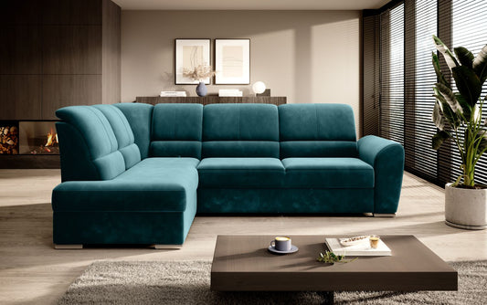 Corner Sleeper Sofa Siber 32 | size: Width: 270cm, Height: 93cm, Depth: 186cm | color: Lukso | image: 1 | variant: 1015300