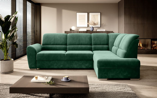 Corner Sleeper Sofa Siber 70 | size: Width: 270cm, Height: 93cm, Depth: 186cm | color: Lukso | image: 1 | variant: 1015338