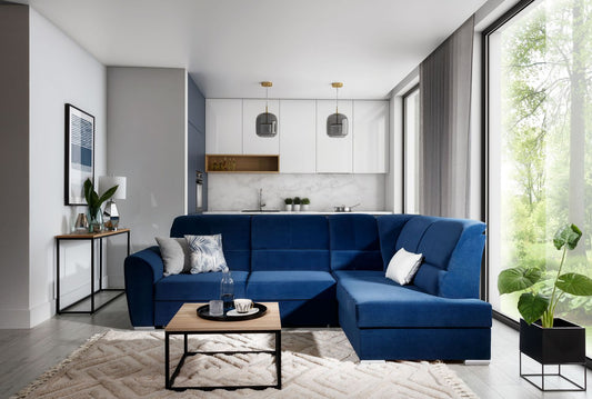 Corner Sleeper Sofa Siber 75 | size: Width: 270cm, Height: 93cm, Depth: 186cm | color: Loco | image: 1 | variant: 1015343
