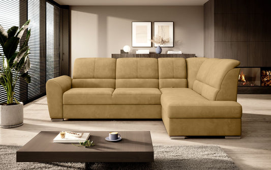 Corner Sleeper Sofa Siber 80 | size: Width: 270cm, Height: 93cm, Depth: 186cm | color: Nube | image: 1 | variant: 1015348