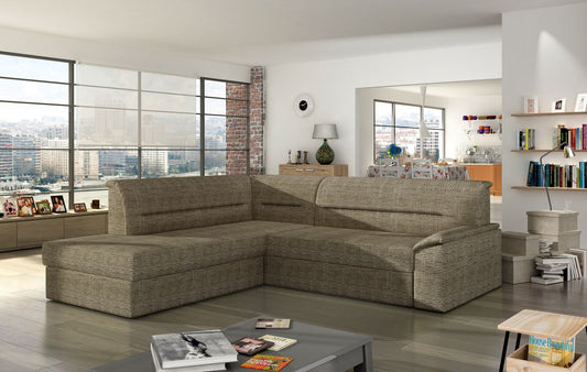 Corner Sleeper Sofa Sleaford 8 | size: Width: 212cm, Height: 90cm, Depth: 65cm | color: Berlin | image: 1 | variant: 1016441