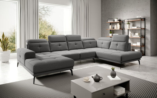Corner Sofa Alnwick 55 | size: Width: 350cm, Height: 107cm, Depth: 205cm | color: Gojo | image: 1 | variant: 1015313