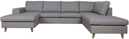 Corner Sofa Bicester | size: Width: 318cm, Height: 92cm, Depth: 185cm | color: Gray | image: 2 | variant: 1000344