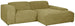 Corner Sofa Burford | size: Width: 252cm, Height: 75cm, Depth: 200cm | color: Green | image: 1 | variant: 1000354