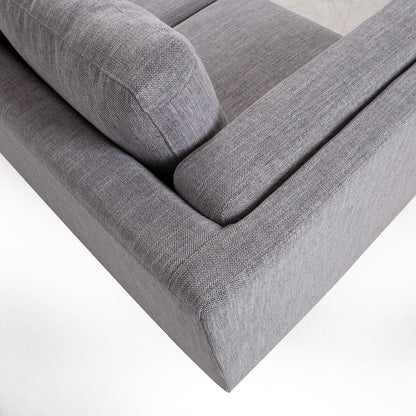 Corner Sofa Colchester | size: Width: 289cm, Height: 89cm, Depth: 143cm | color: Gray | image: 4 | variant: 1000142