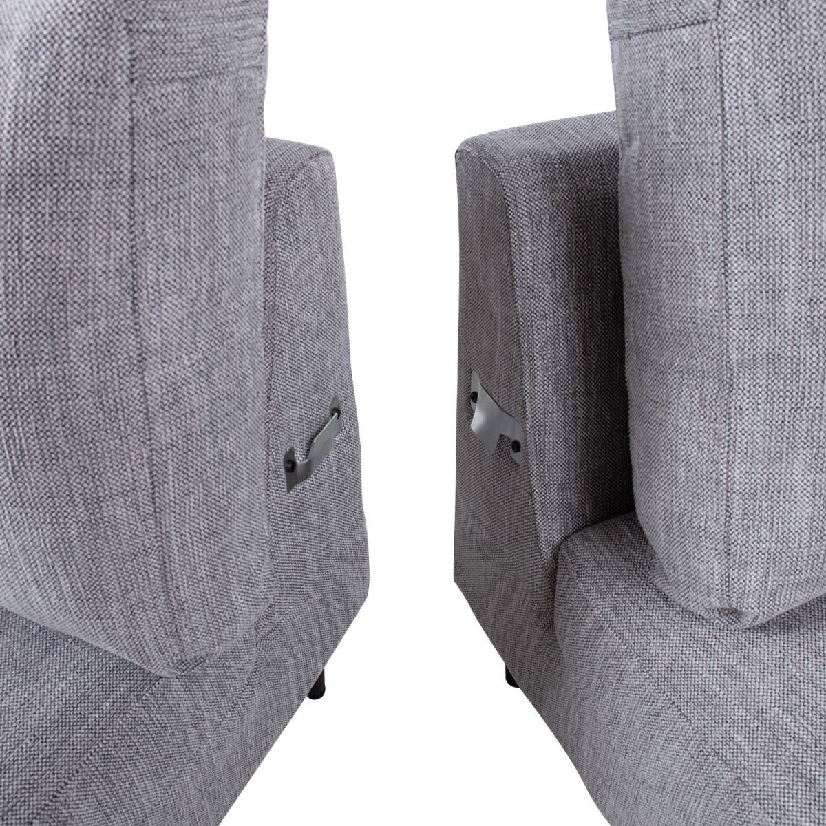 Corner Sofa Colchester | size: Width: 289cm, Height: 89cm, Depth: 143cm | color: Gray | image: 6 | variant: 1000142