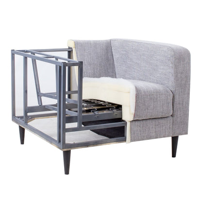 Corner Sofa Colchester | size: Width: 289cm, Height: 89cm, Depth: 143cm | color: Gray | image: 7 | variant: 1000142