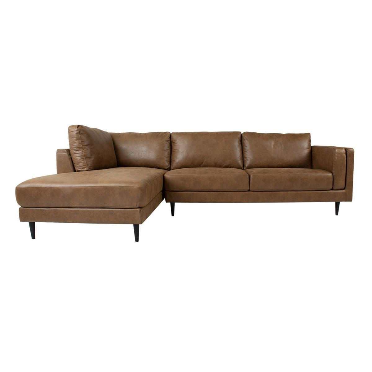 Corner Sofa Colchester | size: Width: 289cm, Height: 89cm, Depth: 175cm | color: Brown | image: 0 | variant: 1000145