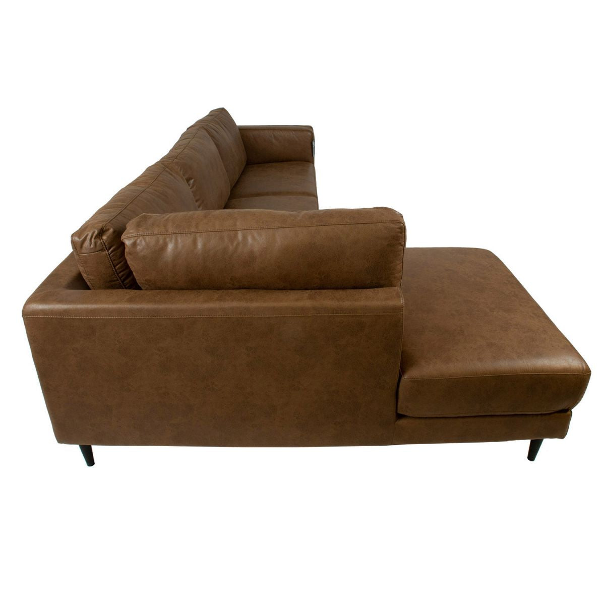 Corner Sofa Colchester | size: Width: 289cm, Height: 89cm, Depth: 175cm | color: Brown | image: 3 | variant: 1000145