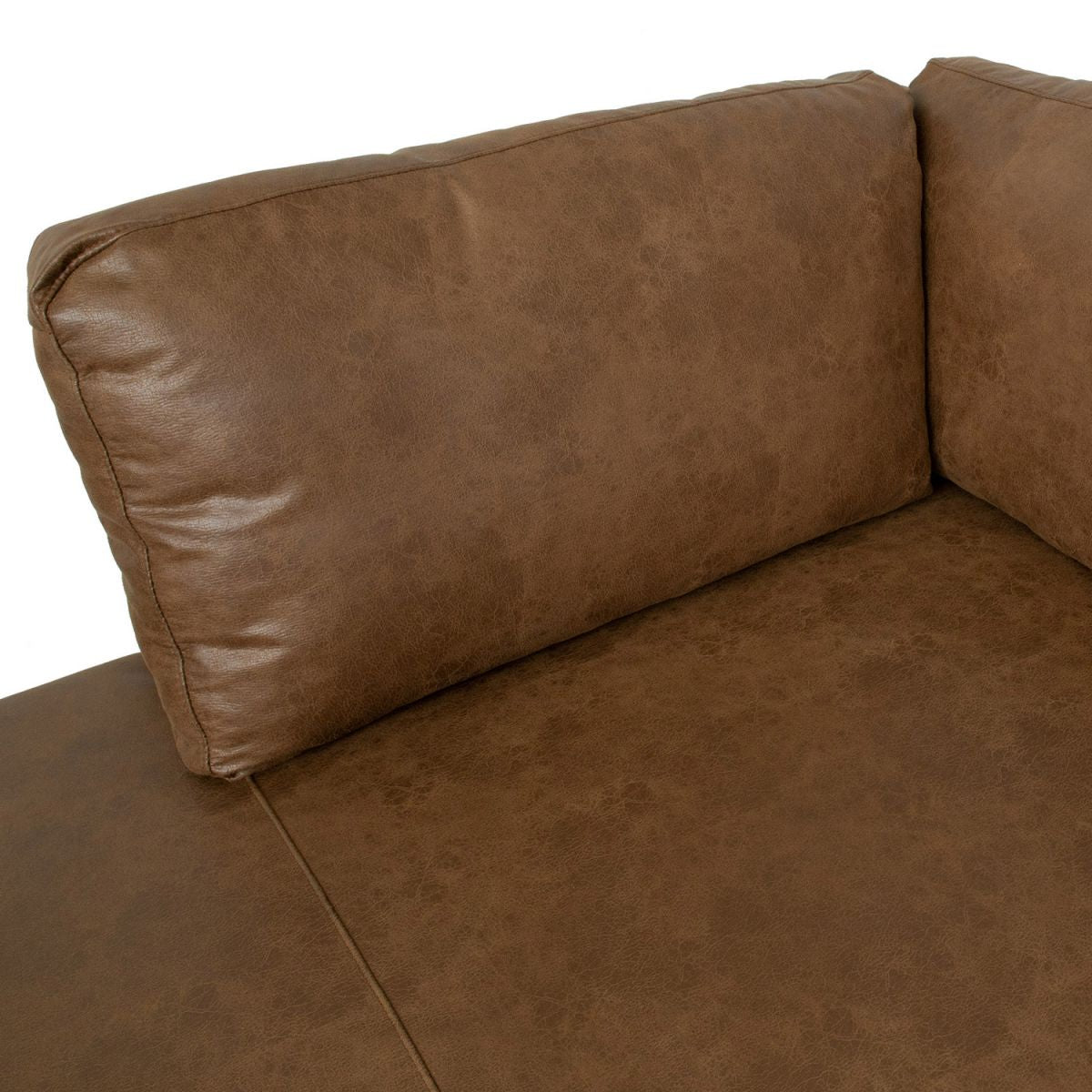Corner Sofa Colchester | size: Width: 289cm, Height: 89cm, Depth: 175cm | color: Brown | image: 5 | variant: 1000145