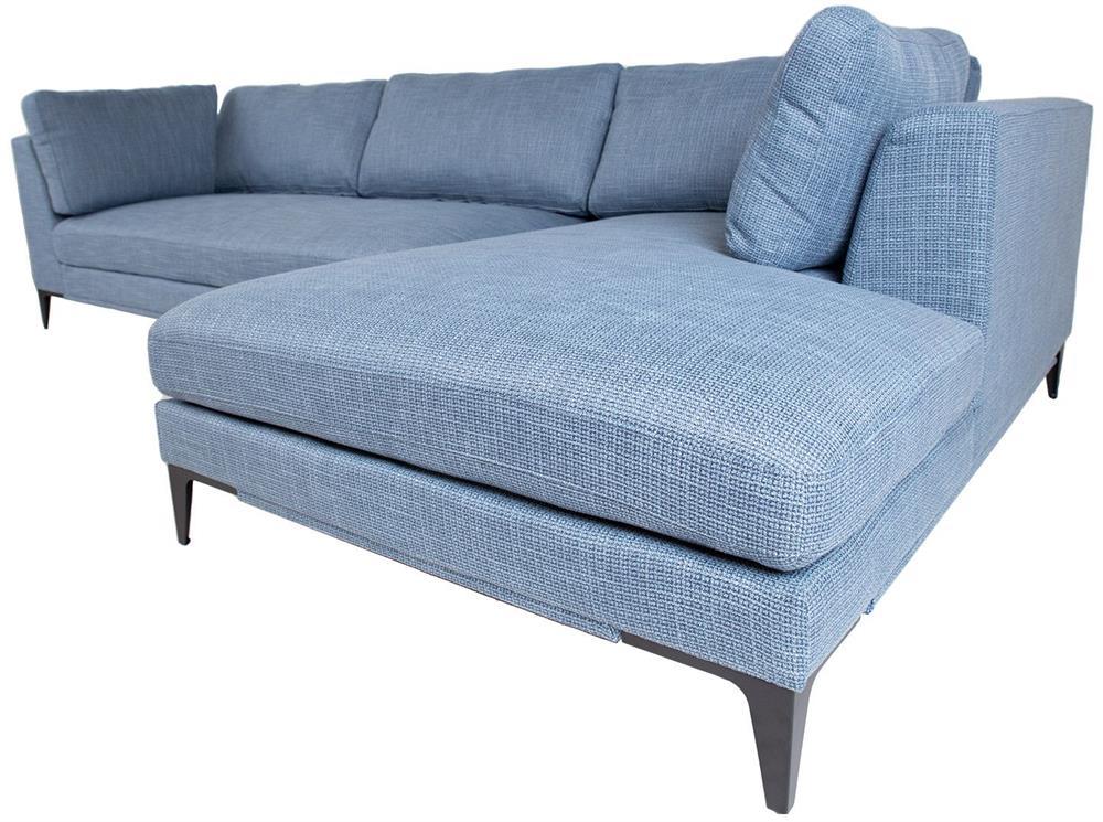 Corner Sofa Corby | size: Width: 312cm, Height: 82cm, Depth: 177cm | color: Blue | image: 4 | variant: 1000330