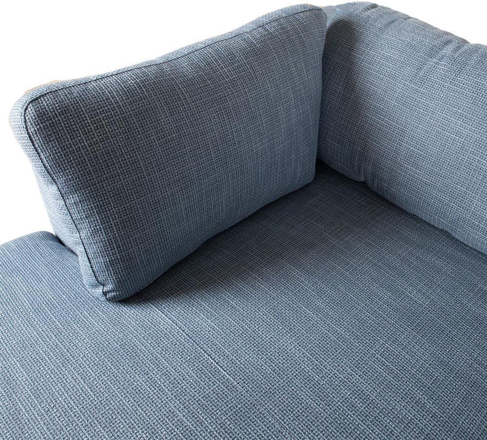 Corner Sofa Corby | size: Width: 312cm, Height: 82cm, Depth: 177cm | color: Blue | image: 5 | variant: 1000330