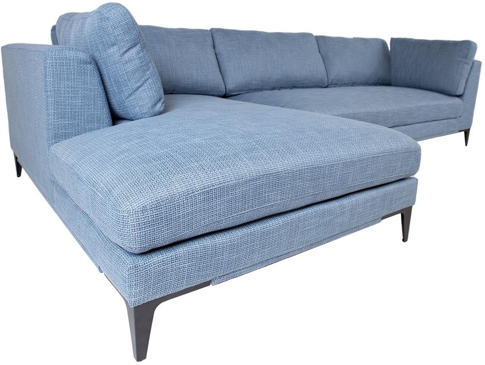 Corner Sofa Corby | size: Width: 312cm, Height: 82cm, Depth: 177cm | color: Blue | image: 5 | variant: 1000332