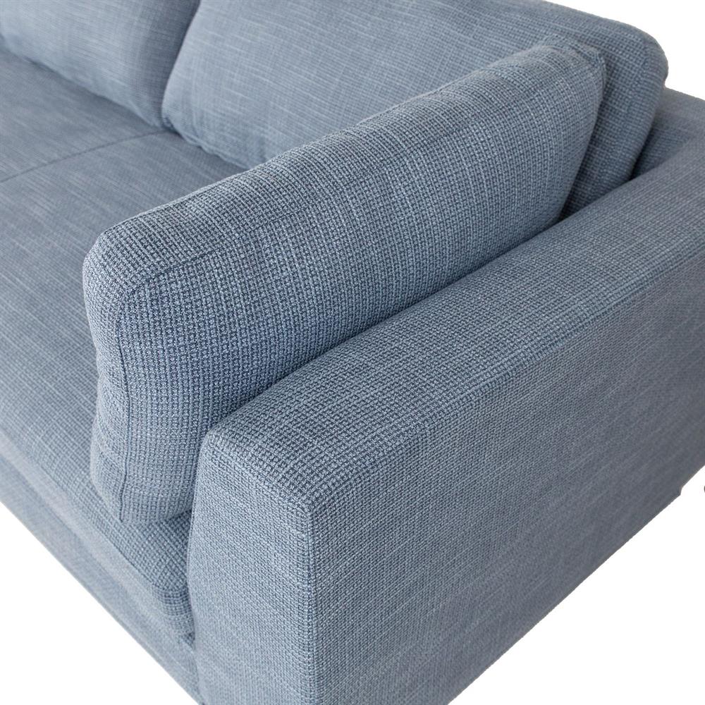 Corner Sofa Corby | size: Width: 312cm, Height: 82cm, Depth: 177cm | color: Blue | image: 6 | variant: 1000330
