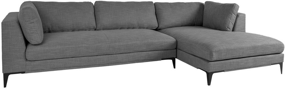 Corner Sofa Corby | size: Width: 312cm, Height: 82cm, Depth: 177cm | color: Gray | image: 1 | variant: 1000329
