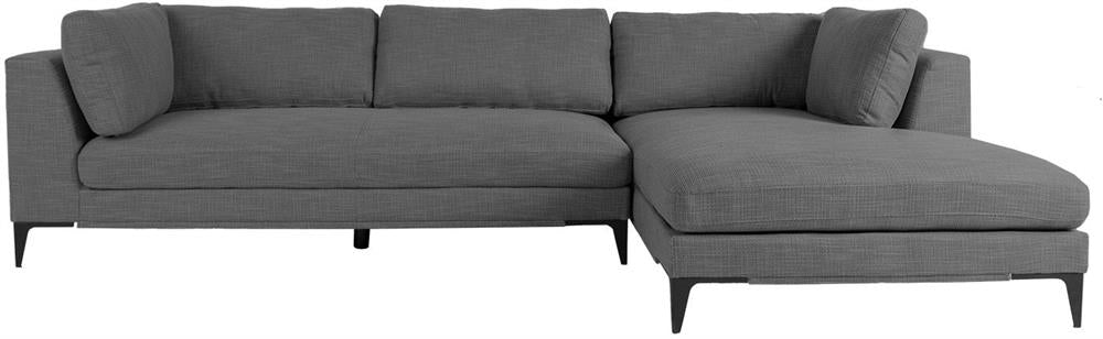 Corner Sofa Corby | size: Width: 312cm, Height: 82cm, Depth: 177cm | color: Gray | image: 2 | variant: 1000329