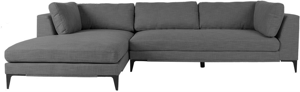 Corner Sofa Corby | size: Width: 312cm, Height: 82cm, Depth: 177cm | color: Gray | image: 2 | variant: 1000331
