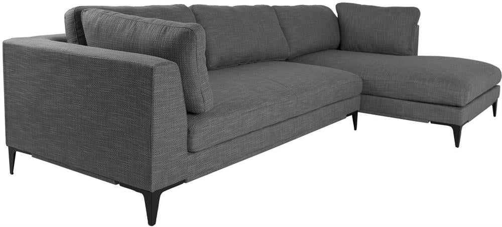 Corner Sofa Corby | size: Width: 312cm, Height: 82cm, Depth: 177cm | color: Gray | image: 3 | variant: 1000329