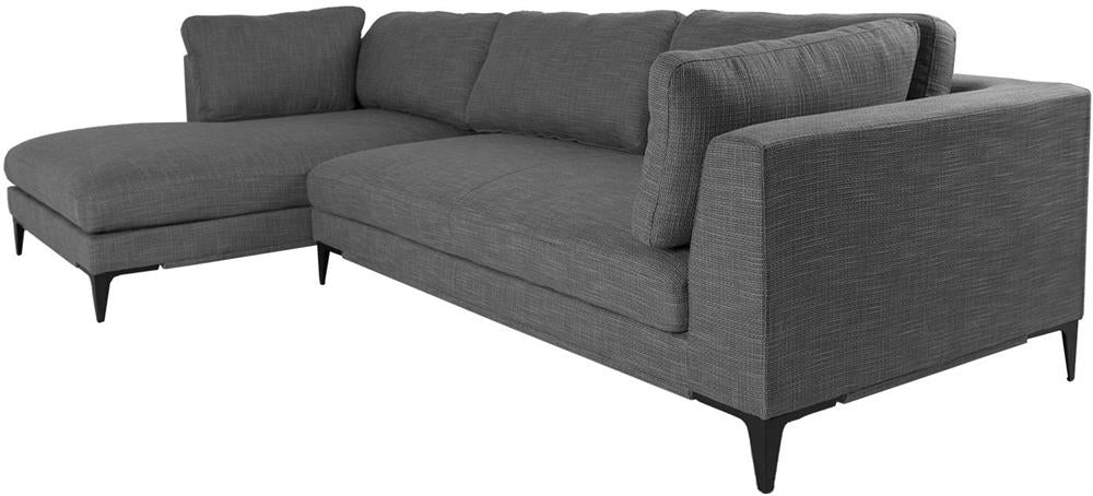 Corner Sofa Corby | size: Width: 312cm, Height: 82cm, Depth: 177cm | color: Gray | image: 3 | variant: 1000331