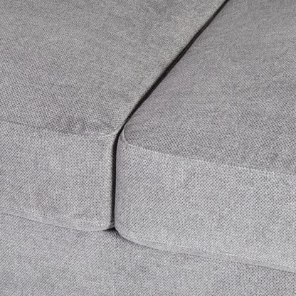 Corner Sofa Durham | size: Width: 268cm, Height: 84cm, Depth: 165cm | color: Gray | image: 3 | variant: 1000077
