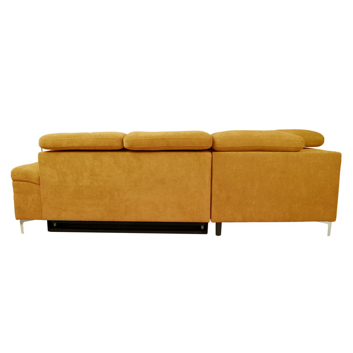 Corner Sofa East Brecon | size: Width: 267cm, Height: 84cm, Depth: 200cm | color: Yellow | image: 5 | variant: 1005457
