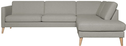 Corner Sofa East Gothenburg | size: Width: 276cm, Height: 80cm, Depth: 90cm | color: Gray | image: 0 | variant: 1005793