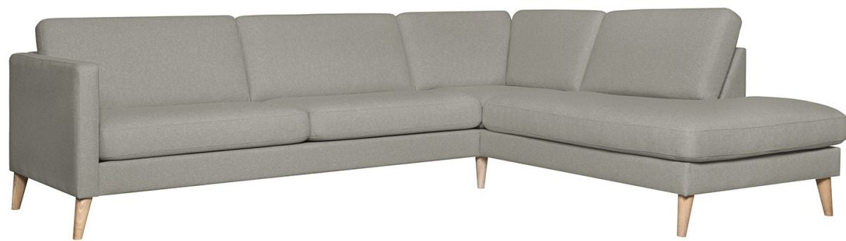 Corner Sofa East Gothenburg | size: Width: 276cm, Height: 80cm, Depth: 90cm | color: Gray | image: 2 | variant: 1005793
