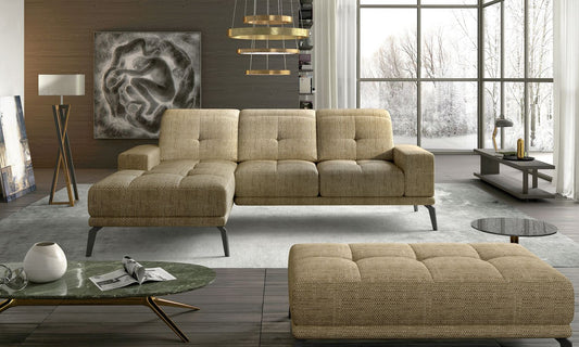 Corner Sofa East Piacenza 36 | size: Width: 265cm, Height: 98cm, Depth: 53cm | color: Berlin | image: 1 | variant: 1017508