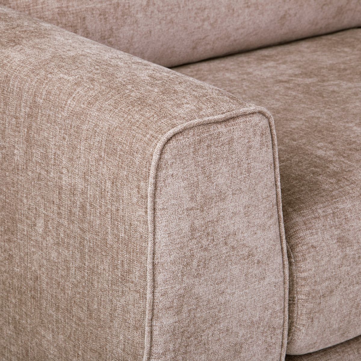 Corner Sofa East Stockholm | size: Width: 269cm, Height: 89cm, Depth: 92cm | color: Beige | image: 1 | variant: 1005791