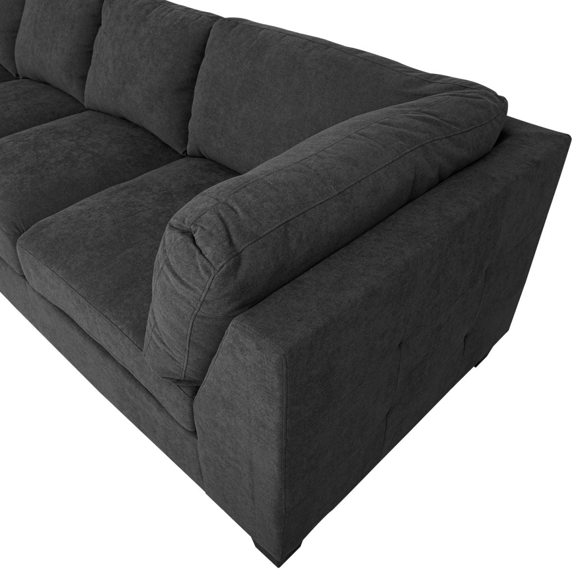 Corner Sofa East Sudbury | size: Width: 313cm, Height: 86cm, Depth: 213cm | color: Gray | image: 4 | variant: 1005422