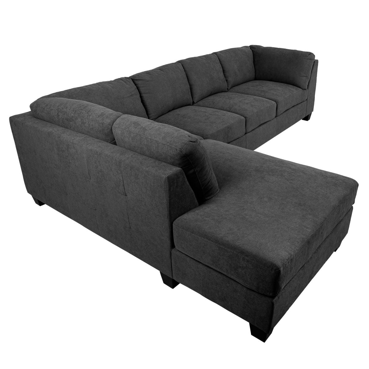 Corner Sofa East Sudbury | size: Width: 313cm, Height: 86cm, Depth: 213cm | color: Gray | image: 6 | variant: 1005422
