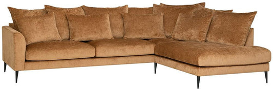 Corner Sofa Lartes | size: Width: 300cm, Height: 90cm, Depth: 205cm | color: Brown | image: 1 | variant: 1002088