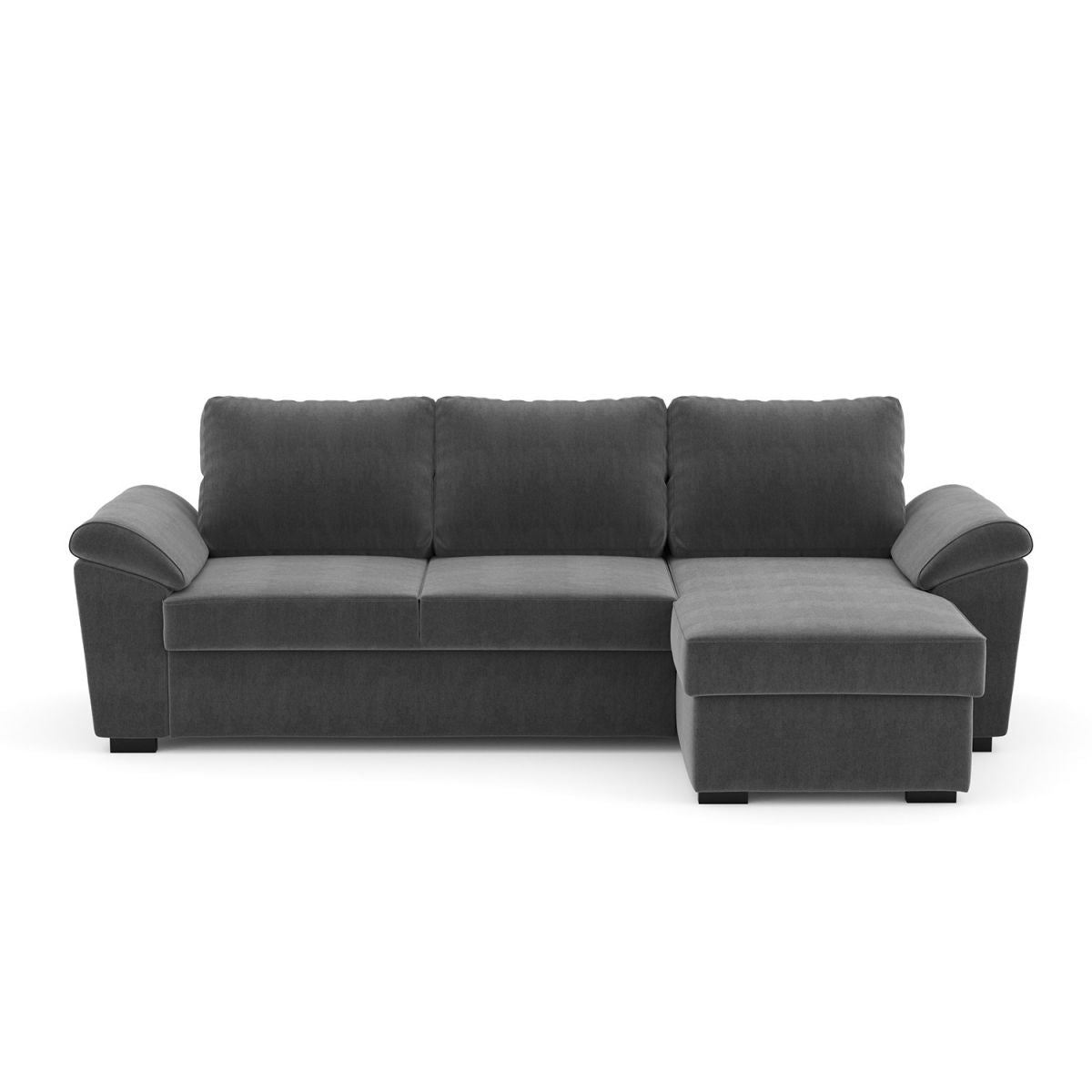 Corner Sofa Lerwick | size: Width: 248cm, Height: 87cm, Depth: 152cm | color: Gray | image: 3 | variant: 1000203