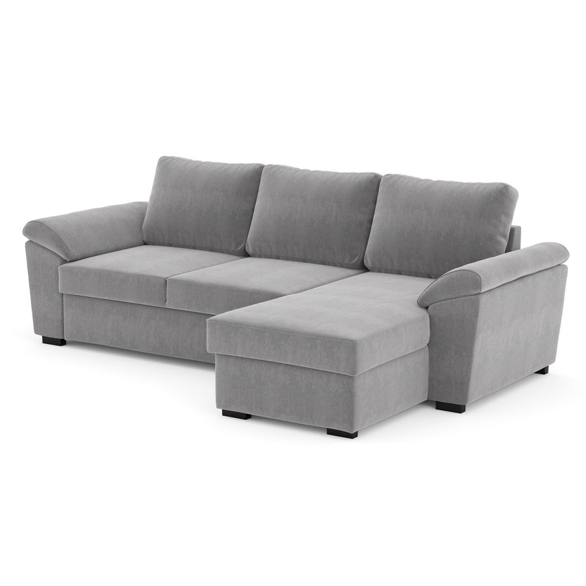 Corner Sofa Lerwick | size: Width: 248cm, Height: 87cm, Depth: 152cm | color: Gray | image: 4 | variant: 1000202