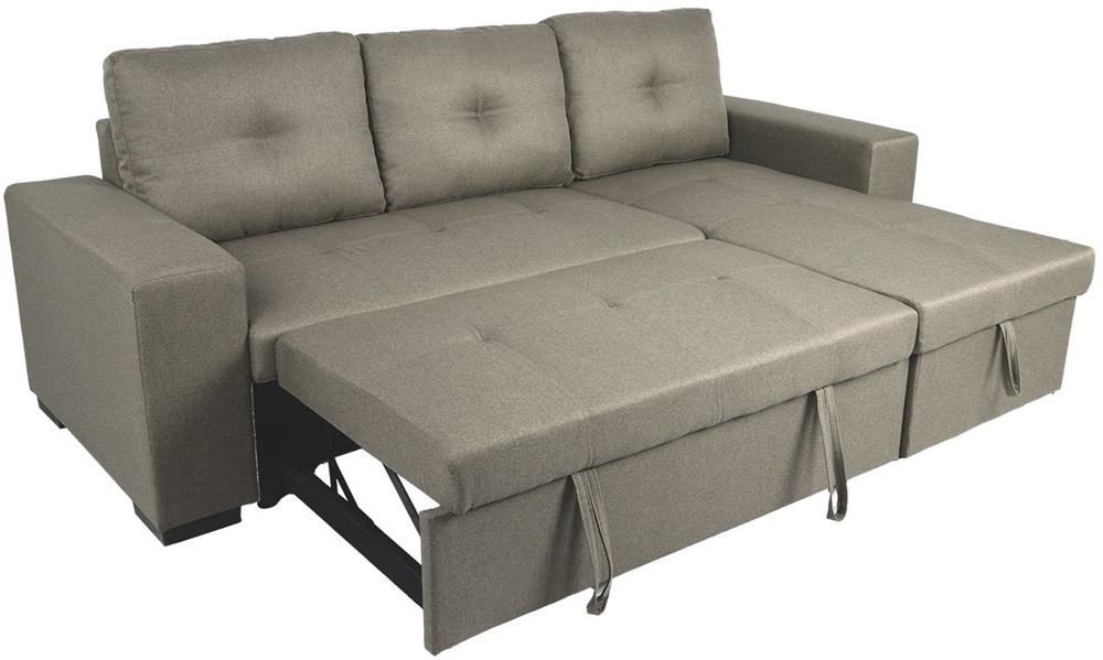 Corner Sofa Reading | size: Width: 240cm, Height: 94cm, Depth: 160cm | color: Beige | image: 2 | variant: 1000380