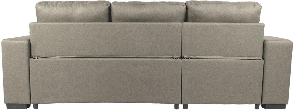 Corner Sofa Reading | size: Width: 240cm, Height: 94cm, Depth: 160cm | color: Beige | image: 5 | variant: 1000380
