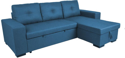 Corner Sofa Reading | size: Width: 240cm, Height: 94cm, Depth: 160cm | color: Blue | image: 1 | variant: 1000384