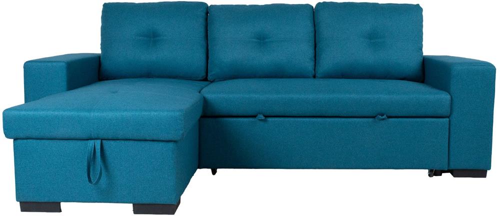 Corner Sofa Reading | size: Width: 240cm, Height: 94cm, Depth: 160cm | color: Blue | image: 4 | variant: 1000382