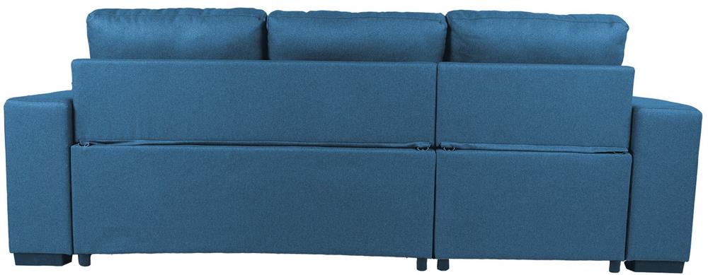 Corner Sofa Reading | size: Width: 240cm, Height: 94cm, Depth: 160cm | color: Blue | image: 5 | variant: 1000384