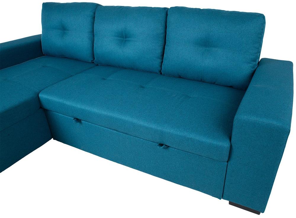 Corner Sofa Reading | size: Width: 240cm, Height: 94cm, Depth: 160cm | color: Blue | image: 6 | variant: 1000382