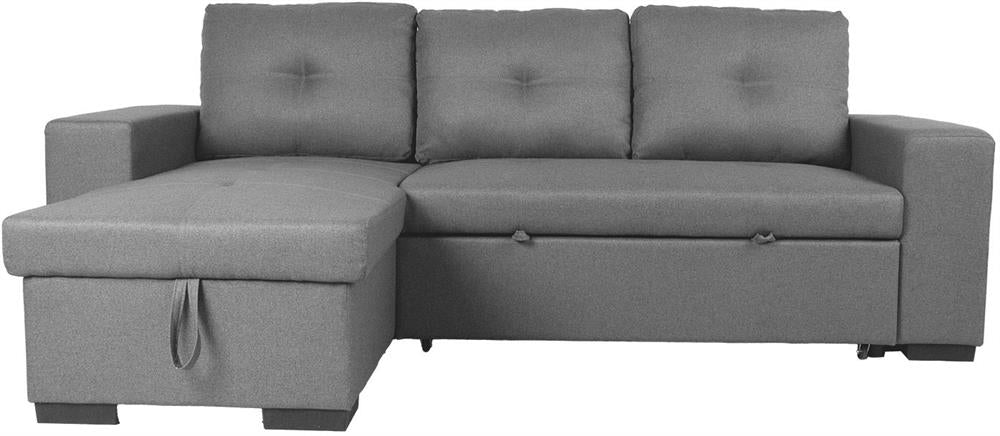Corner Sofa Reading | size: Width: 240cm, Height: 94cm, Depth: 160cm | color: Gray | image: 4 | variant: 1000381