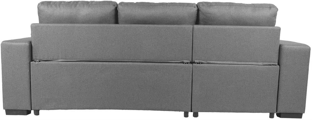 Corner Sofa Reading | size: Width: 240cm, Height: 94cm, Depth: 160cm | color: Gray | image: 5 | variant: 1000381