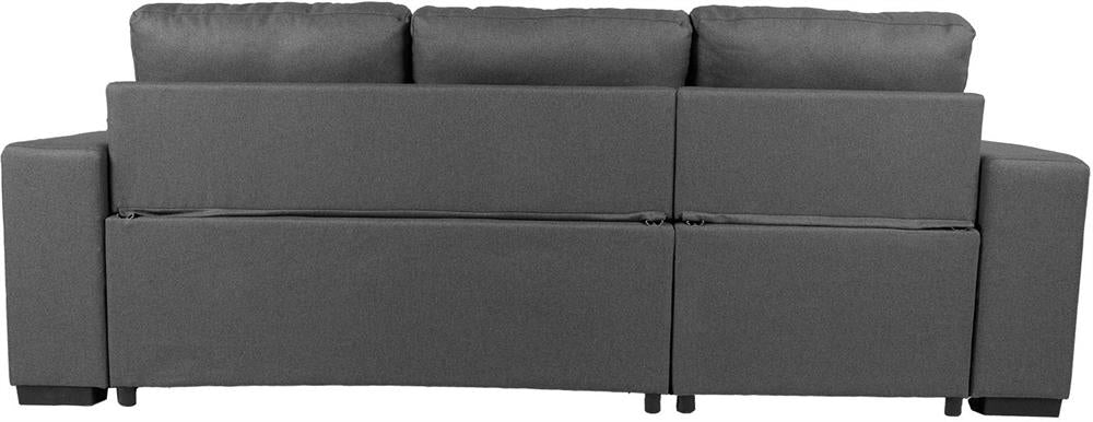 Corner Sofa Reading | size: Width: 240cm, Height: 94cm, Depth: 160cm | color: Gray | image: 5 | variant: 1000383