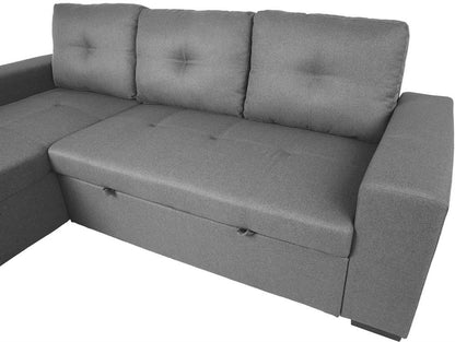 Corner Sofa Reading | size: Width: 240cm, Height: 94cm, Depth: 160cm | color: Gray | image: 6 | variant: 1000381