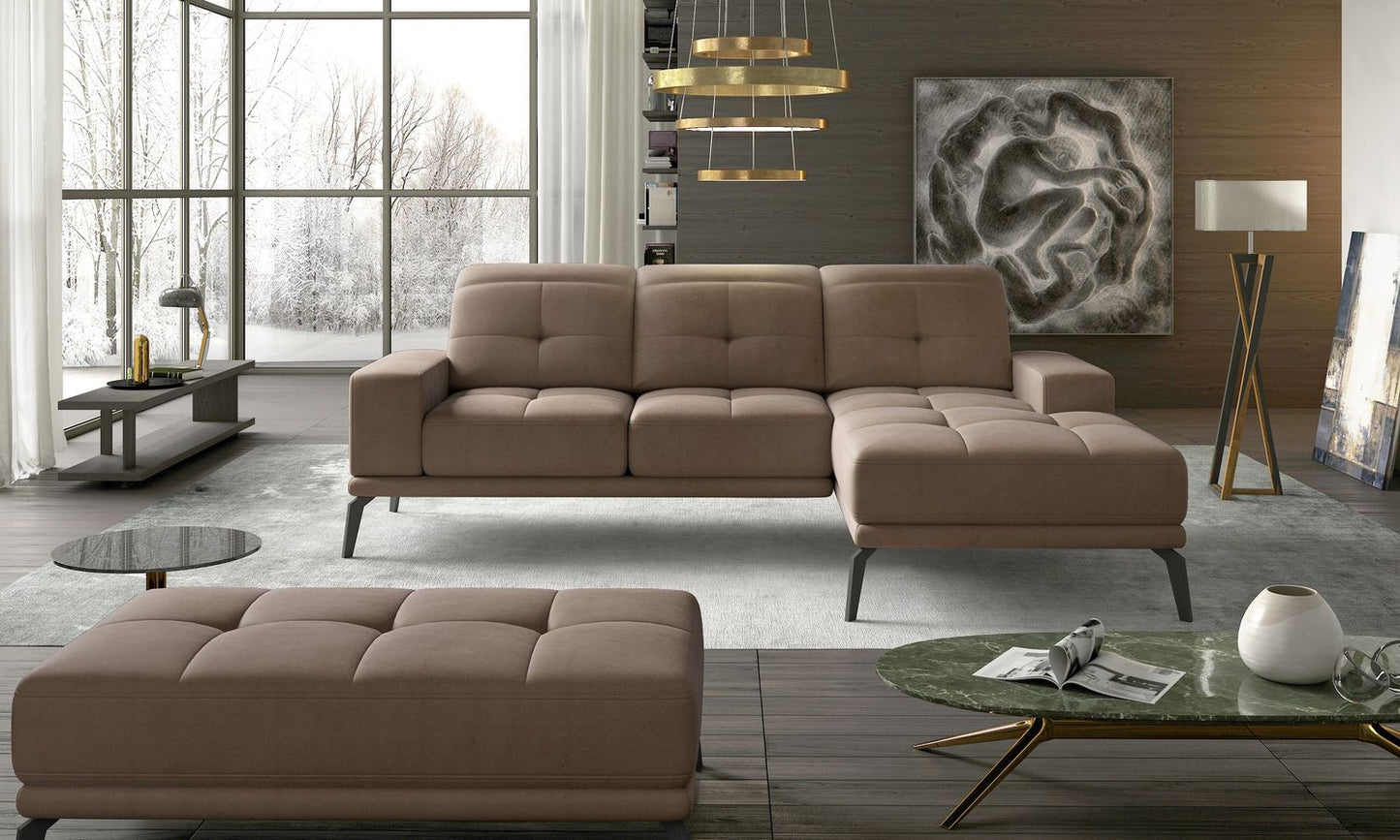 Corner Sofa Torrense 17 | size: Width: 265cm, Height: 98cm, Depth: 53cm | color: Beige | image: 1 | variant: 1016543