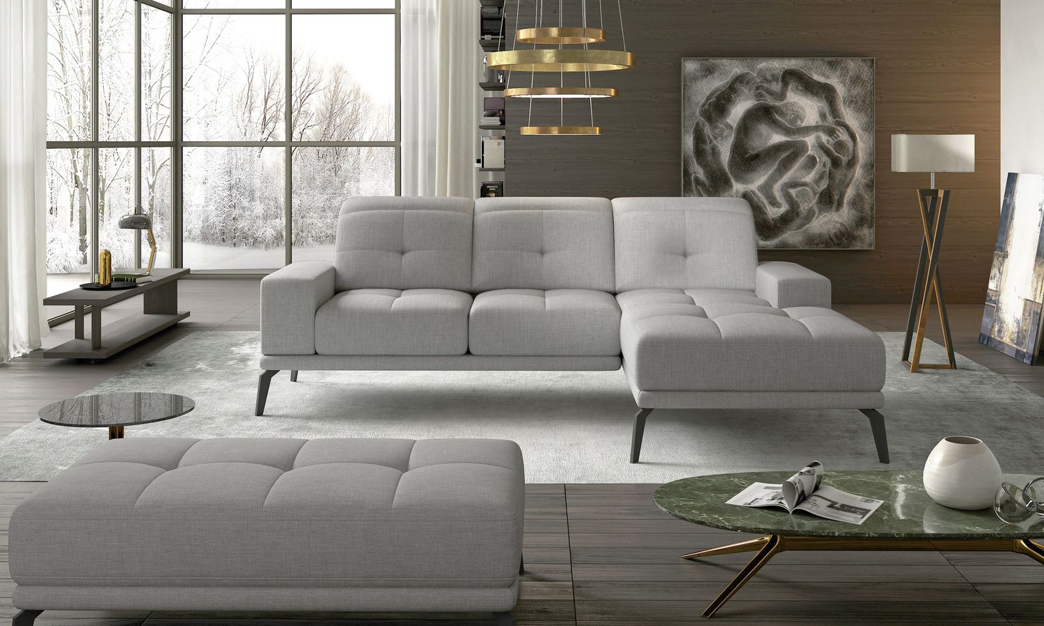 Corner Sofa Torrense 26 | size: Width: 265cm, Height: 98cm, Depth: 53cm | color: Sawana | image: 1 | variant: 1016552