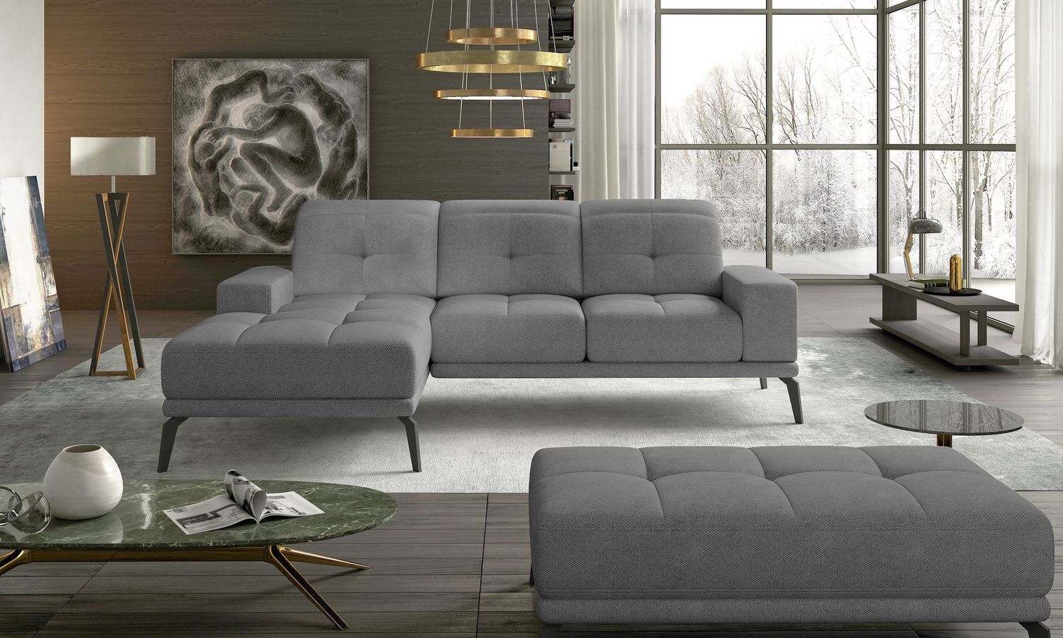 Corner Sofa Torrense 62 | size: Width: 265cm, Height: 98cm, Depth: 53cm | color: Soro | image: 1 | variant: 1016588