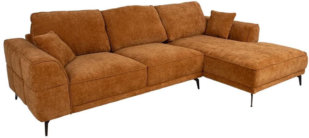 Corner Sofa West Deal | size: Width: 293cm, Height: 88cm, Depth: 170cm | color: Brown | image: 1 | variant: 1000402